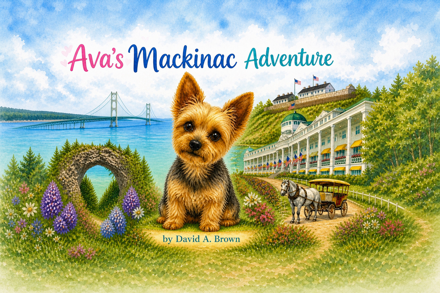 Ava's Mackinac Adventure book cover